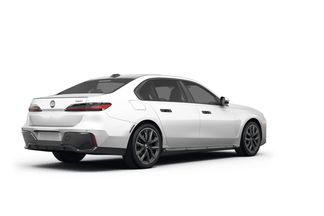 BMW 7 Series - Back view BMW 7 Series - Back view